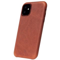 Decoded Leather Backcover iPhone 11 - Bruin