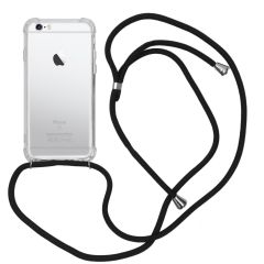 iMoshion Backcover met koord iPhone 6 / 6s - Zwart