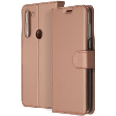 Accezz Wallet Softcase Booktype Motorola Moto G8 Power - Rosé Goud