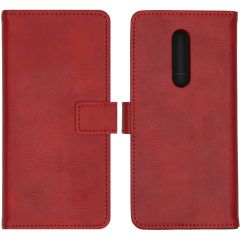 iMoshion Luxe Booktype OnePlus 8 - Rood