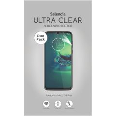 Selencia Duo Pack Ultra Clear Screenprotector Motorola Moto G8 Plus