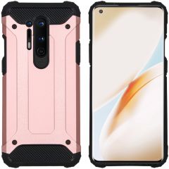 iMoshion Rugged Xtreme Backcover OnePlus 8 Pro - Rosé Goud