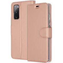 Accezz Wallet Softcase Booktype Samsung Galaxy S20 FE - Rosé Goud