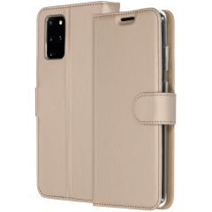 Accezz Wallet Softcase Booktype Samsung Galaxy S20 Plus - Goud