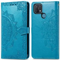 iMoshion Mandala Bookcase Oppo A15 - Turquoise