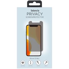 Selencia Gehard Glas Privacy Screenprotector iPhone 12 Mini