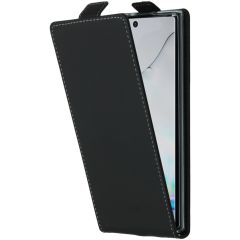 Accezz Flipcase Samsung Galaxy Note 10 - Zwart