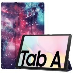 iMoshion Design Trifold Bookcase Galaxy Tab A7 - Space Design