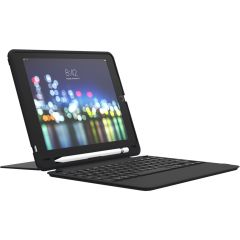 ZAGG Slim Keyboard Bookcase iPad 10.2 (2019 / 2020 / 2021) - Zwart