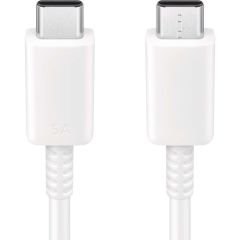 Samsung Originele USB-C naar USB-C kabel - 5A - 1 meter - Wit