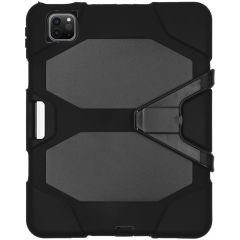 Extreme Protection Army Backcover iPad Air (2022 / 2020) - Zwart