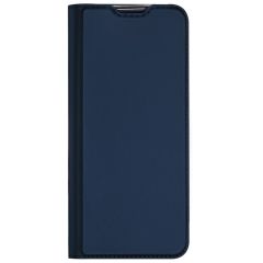 Dux Ducis Slim Softcase Booktype Oppo A73 (5G) - Donkerblauw