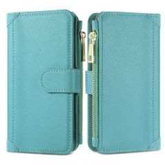iMoshion Luxe Portemonnee iPhone 12 (Pro) - Turquoise