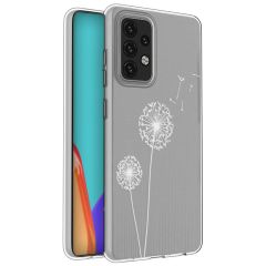 iMoshion Design hoesje Galaxy A52(s) (5G/4G) - Paardenbloem -Wit