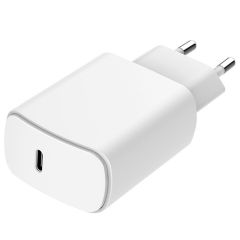 Just Green Wall Charger - Recyclebaar - Oplader USB-C - Power Delivery - 25W - Wit