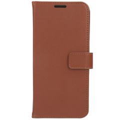 Valenta Leather Booktype Samsung Galaxy S21 - Bruin