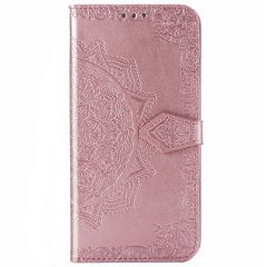 Mandala Bookcase Xiaomi Redmi 9A - Rosé Goud