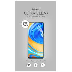 Selencia Duo Pack Ultra Clear Screenprotector Redmi Note 9 Pro / 9S