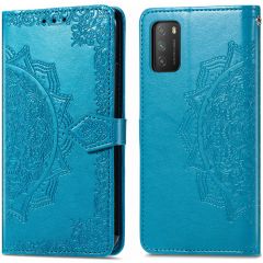 iMoshion Mandala Bookcase Xiaomi Poco M3 - Turquoise