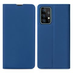 iMoshion Slim Folio Book Case Samsung Galaxy A72 - Donkerblauw