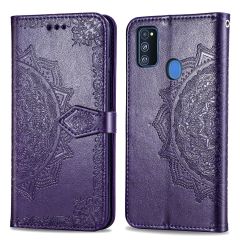 iMoshion Mandala Bookcase Samsung Galaxy M30s / M21 - Paars
