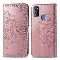 iMoshion Mandala Booktype Samsung Galaxy M30s / M21 - Rosé Goud
