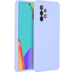 Accezz Liquid Silicone Backcover Galaxy A52(s) (5G/4G) - Paars