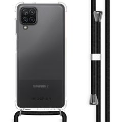 iMoshion Backcover met koord Samsung Galaxy A12 - Zwart