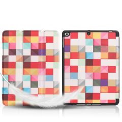 iMoshion Design Trifold Bookcase iPad 6/5 (2018/2017) / Air 2/1 (2014/2013) - Kleurtjes