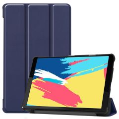iMoshion Trifold Bookcase Lenovo Tab M8 / M8 FHD - Donkerblauw