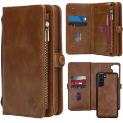 iMoshion 2-in-1 Wallet Booktype Samsung Galaxy S21 Plus - Bruin