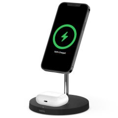 Belkin 2-in-1 Wireless Charger MagSafe iPhone + AirPods - Zwart
