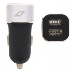 Accezz Dual USB Car Charger - 4,8A - Zwart