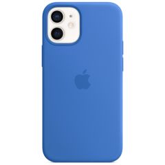 Apple Silicone Backcover MagSafe iPhone 12 Mini - Capri Blue