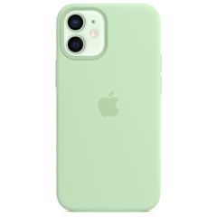 Apple Silicone Backcover MagSafe iPhone 12 Mini - Pistachio