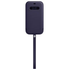 Apple Leather Sleeve MagSafe iPhone 12 Pro Max - Deep Violet