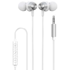 XQISIT In-ear headset - Oordopjes met AUX aansluiting - Wit