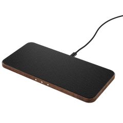 Woodcessories MultiPad Wireless charger - Draadloze oplaadpad - Walnoothout