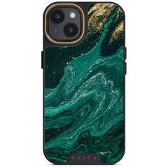 Burga Elite Gold Backcover iPhone 14 - Emerald Pool