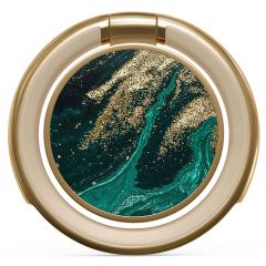 Burga Ringholder Gold - Telefoonring - Emerald Pool