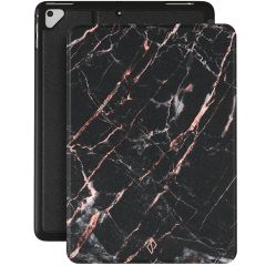 Burga Tablet Case iPad (2018) / (2017) - Rosé Gold Marble