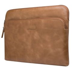 dbramante1928 Skagen Pro+ Sleeve - Laptop hoes 13 inch - Echt leer - MacBook Pro 13 inch / Air 13 inch - Tan