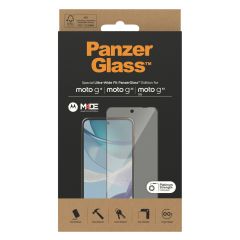 PanzerGlass Ultra-Wide Fit Anti-Bacterial Screenprotector Motorola Moto G73