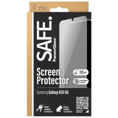 PanzerGlass SAFE Ultra-Wide Fit Screenprotector incl. applicator Samsung Galaxy A35