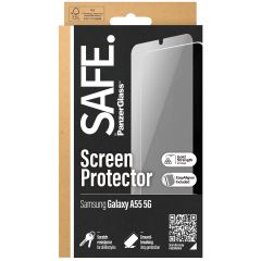 PanzerGlass SAFE Ultra-Wide Fit Screenprotector incl. applicator Samsung Galaxy A55