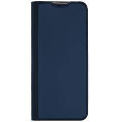 Dux Ducis Slim Softcase Bookcase Realme GT2 Pro - Donkerblauw