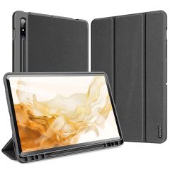 Dux Ducis Domo Bookcase Samsung Galaxy Tab S8 / S7 - Zwart