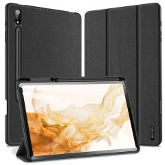 Dux Ducis Domo Bookcase Samsung Galaxy Tab S8 Plus / S7 Plus - Zwart