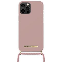 iDeal of Sweden Ordinary Necklace Case iPhone 12 Pro Max - Misty Pink