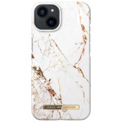 iDeal of Sweden Fashion Backcover iPhone 13 - Carrara Gold